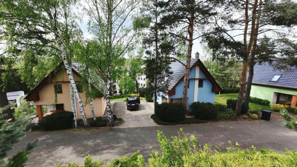 Chaty Kolodeje-Ubytovani U Reky V Soukromem Arealu-Blue Kolodeje nad Luznici Bagian luar foto